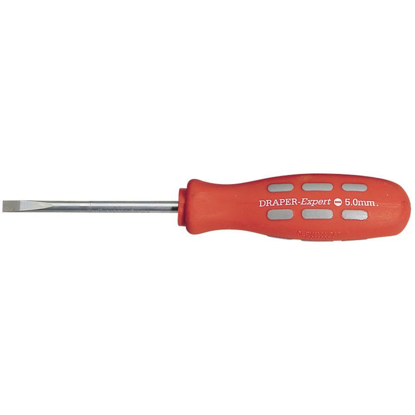 Plain Slot Parallel Tip Mechanic's Screwdriver 75x5.0mm (Sold Loose)