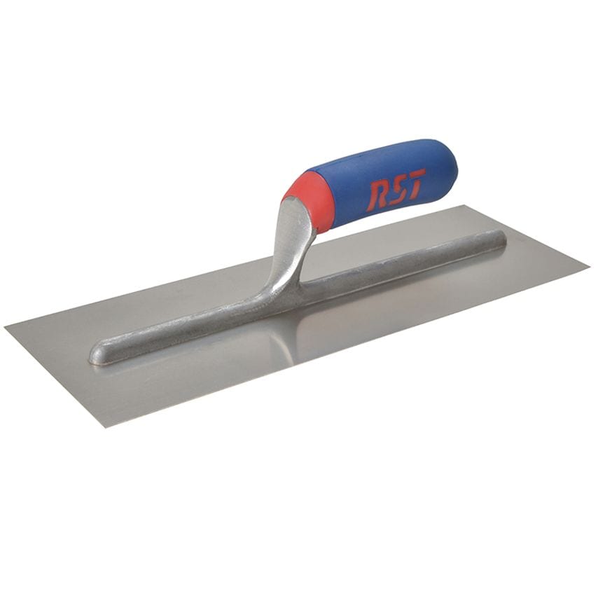 Plasterer's Finishing Trowel Stainless Steel Soft Touch Handle 14 x 4.3/4in RSTRTR14SSD