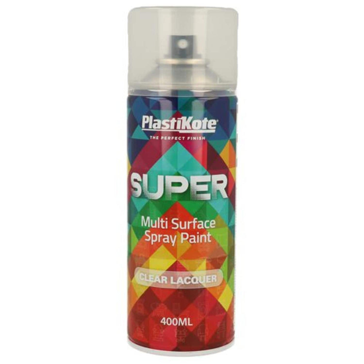 Plasti-Kote Super Interior & Exterior Spray 400ml Clear Lacquer