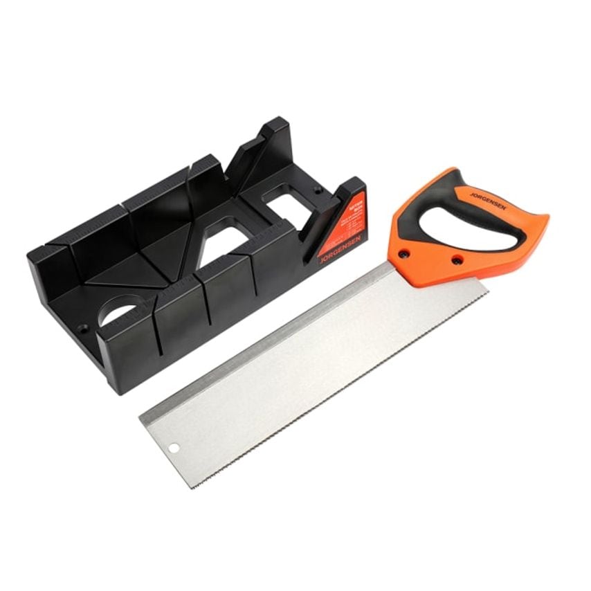 Plastic Mitre Box with Saw 11.1/4"