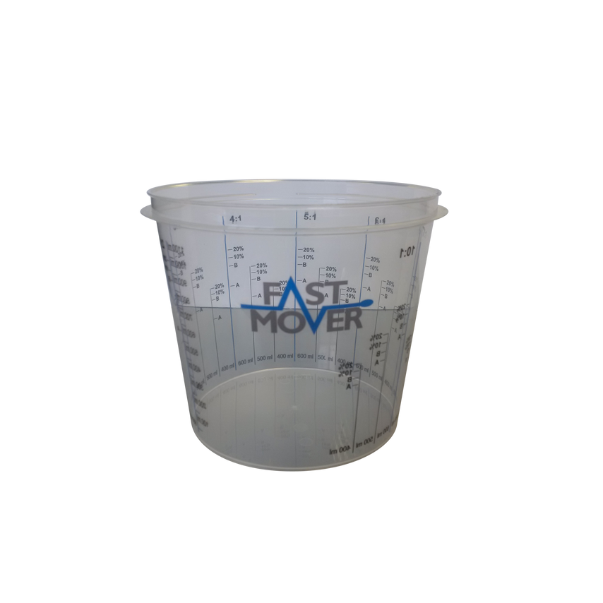 Plastic Paint Mixing Cups, 1400mL, 200pcs