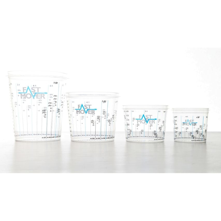 Plastic Paint Mixing Cups, 750mL, 200pcs