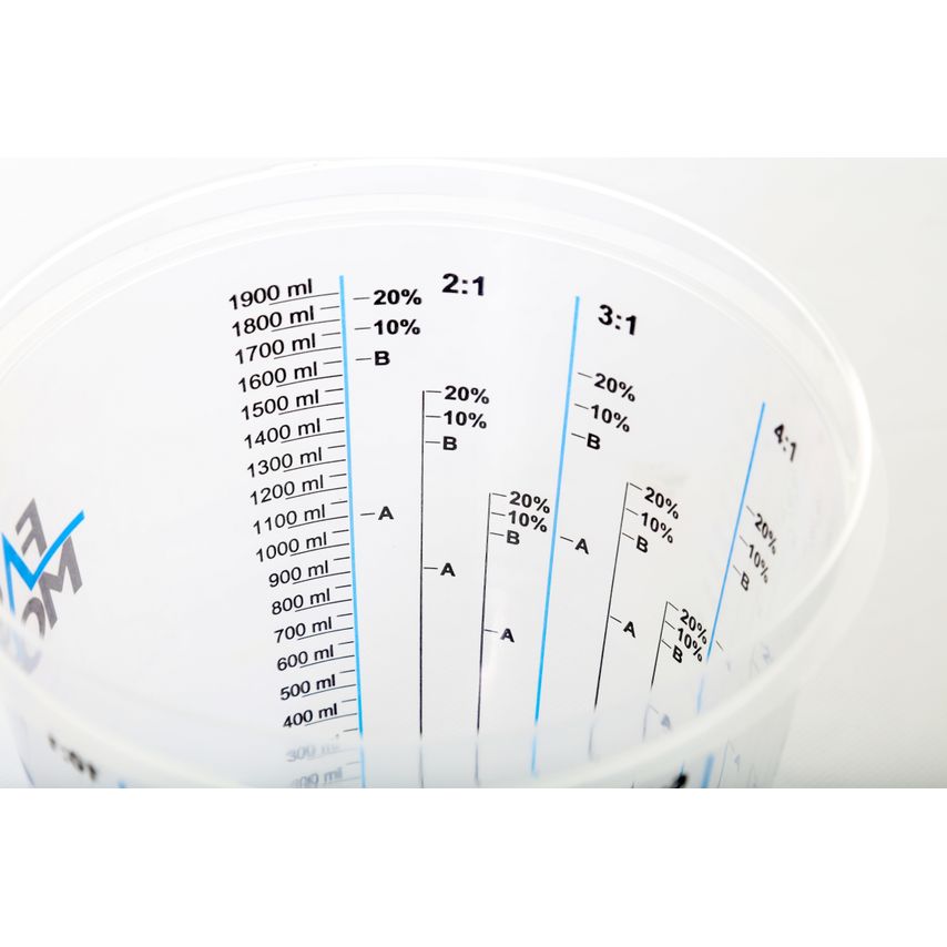 Plastic Paint Mixing Cups, 750mL, 200pcs