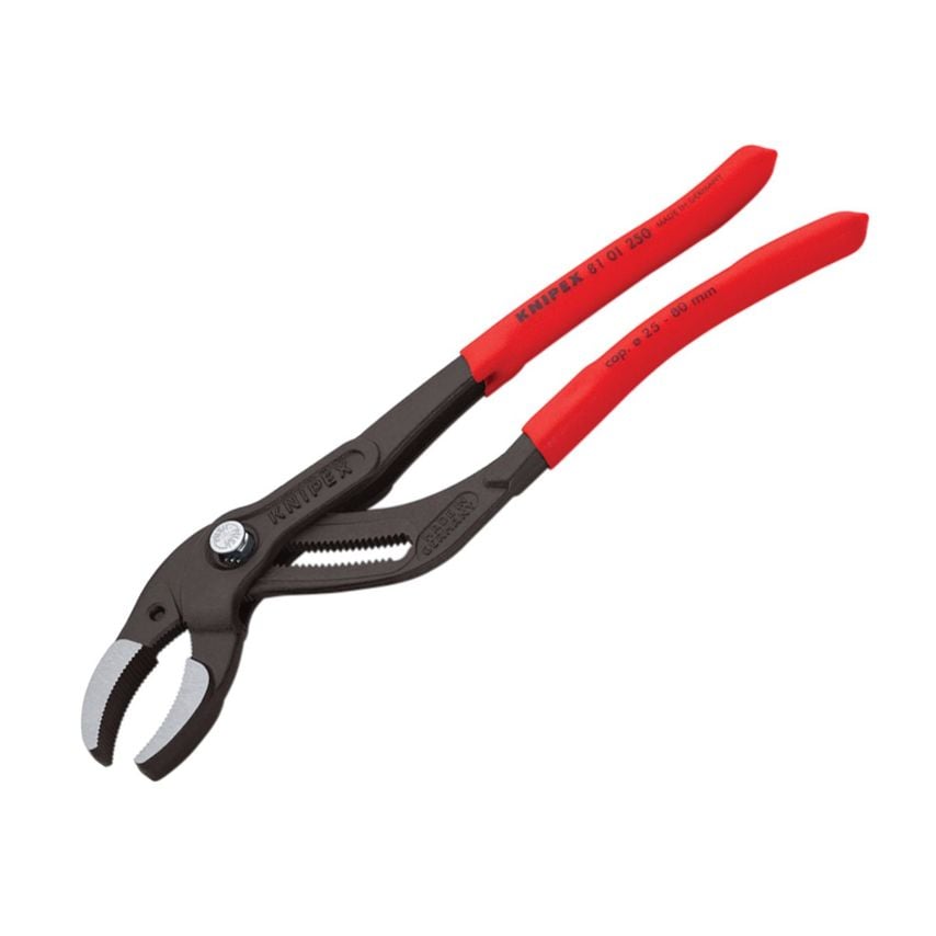 Plastic Pipe Grip Pliers Black 250mm - 80mm Capacity