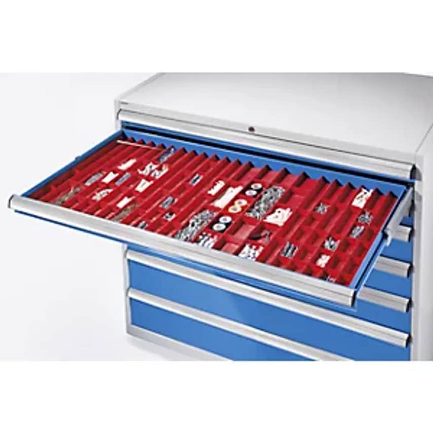 Plastic Tray Set, For Drawer Height 50mm, For Cupboard Width X Depth 1300 X 750mm