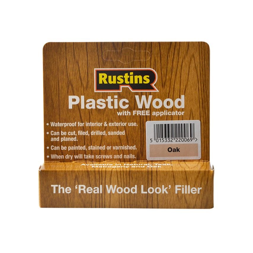 Plastic Wood Tube Oak 20g RUSPWTUBEO