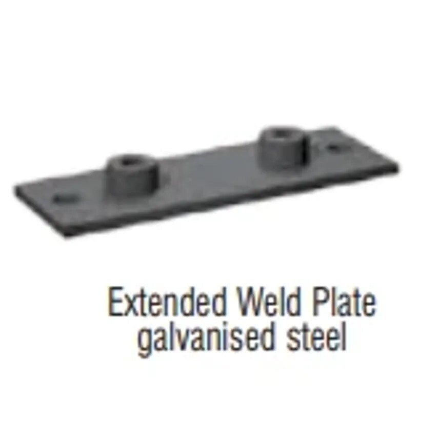 Plate F-clamp Accessories Elongated Weld Size Group 4 Plaited Steel