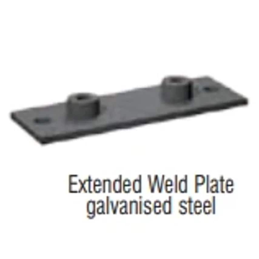Plate F-clamp Accessories Elongated Weld Size Group 6 Plaited Steel