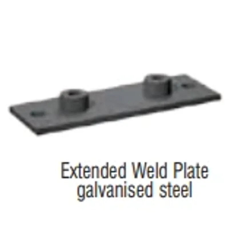 Plate F-clamp Accessories Elongated Weld Size Group 7 Plaited Steel