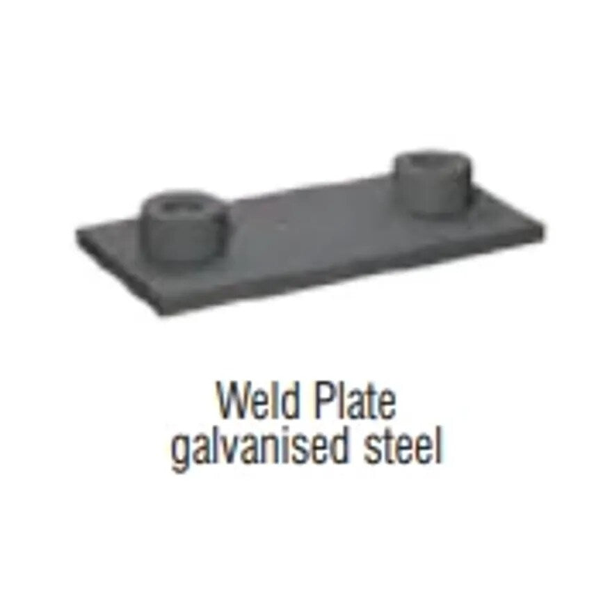 Plate F-clamp Accessories Weld Size Group 3 Plated Steel
