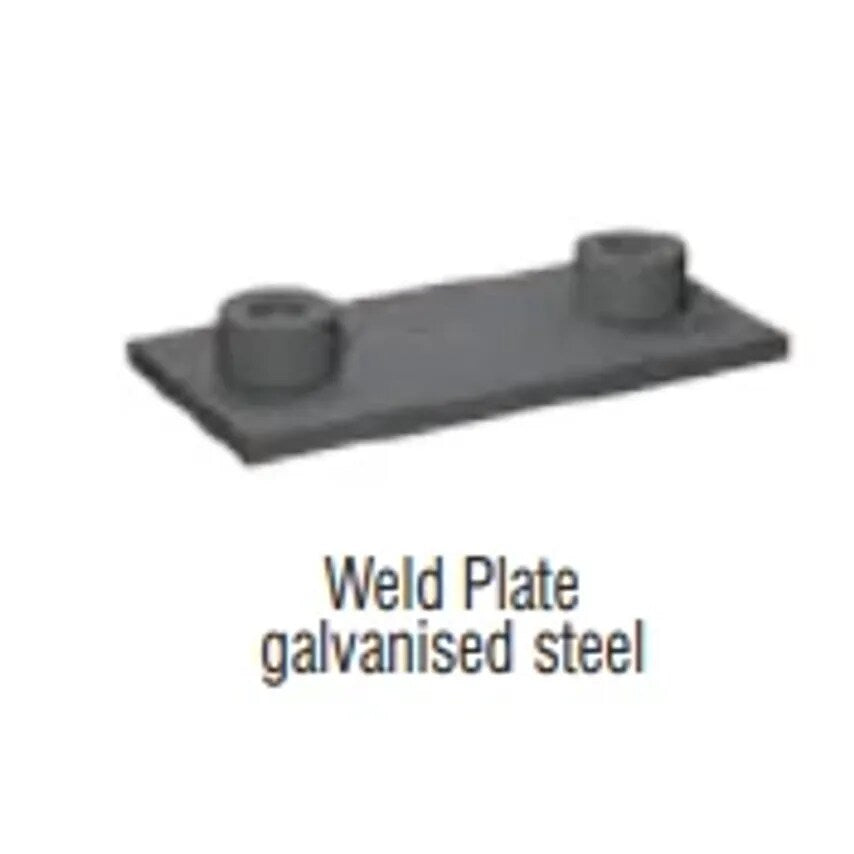 Plate F-clamp Accessories Weld Size Group 5 Plated Steel