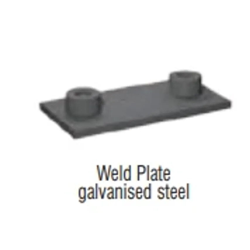 Plate F-clamp Accessories Weld Size Group 7 Plated Steel