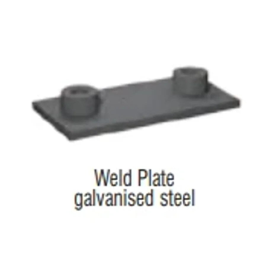 Plate F-clamp Accessories Weld Size Group 8 Plated Steel