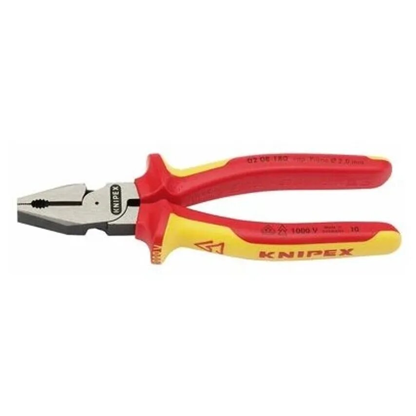 Pliers Combination VDE High Leverage 180mm