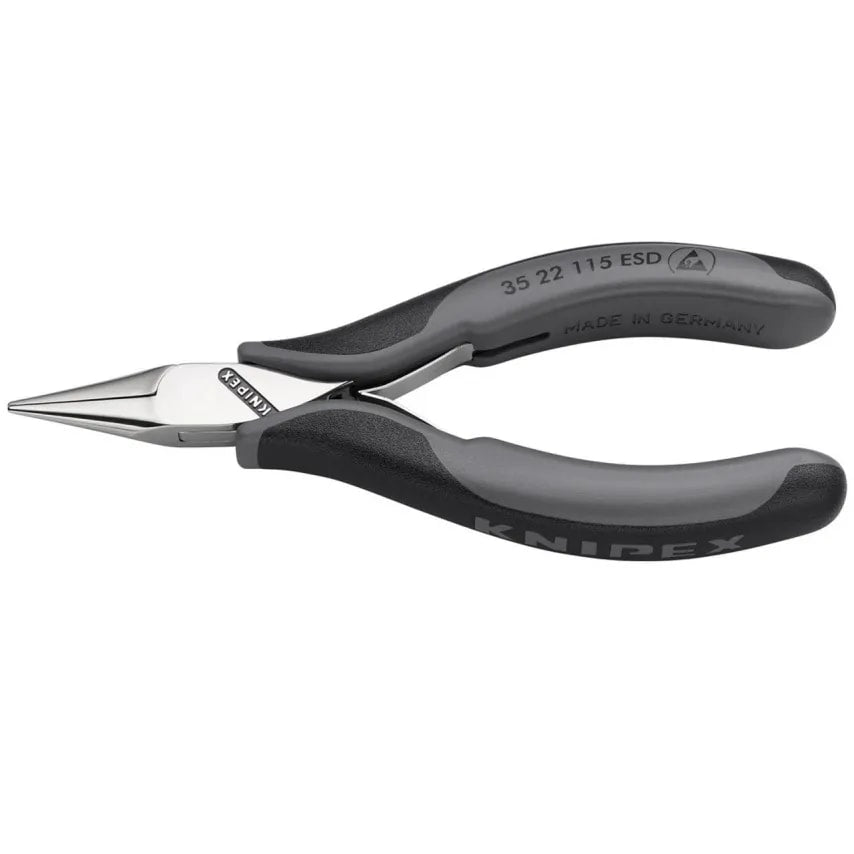 Pliers Electrostatic with Flat Round Jaws 115mm
