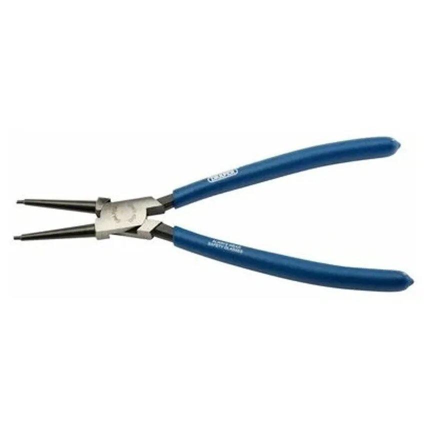 Pliers Internal Circlip Straight 225mm Chrome Nickel Steel 40-100 Tip