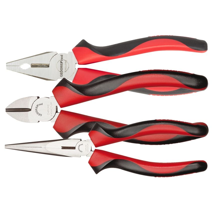 Pliers set 2C-handle 3pcs