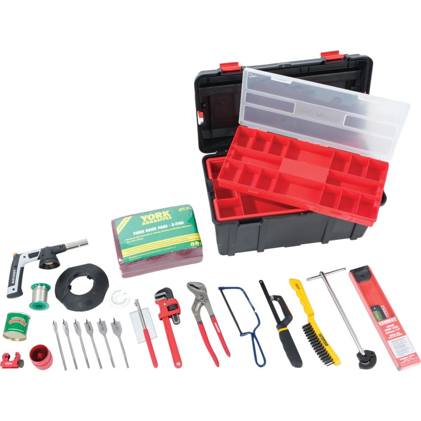 Plumbers Handyman Toolkit 22 Piece
