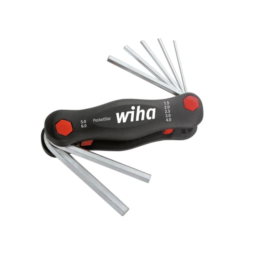 PocketStar Hex Key Set, 7 Piece (1.5-6mm)