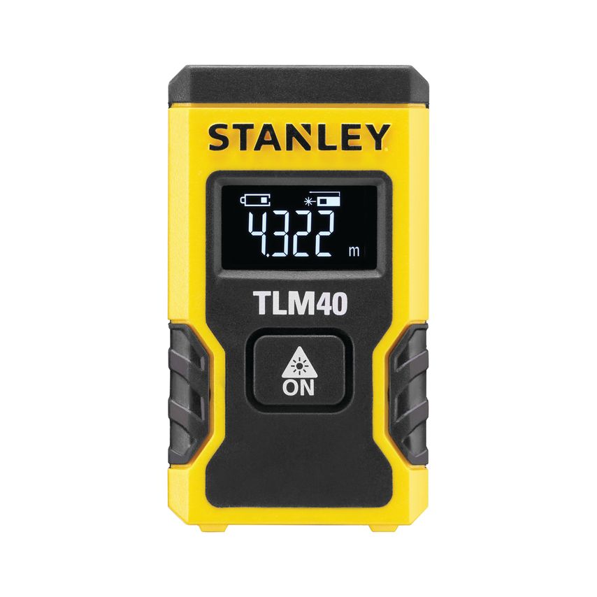 Pocket Laser Distance Measure 12m Yellow/Black - STHT77666-0