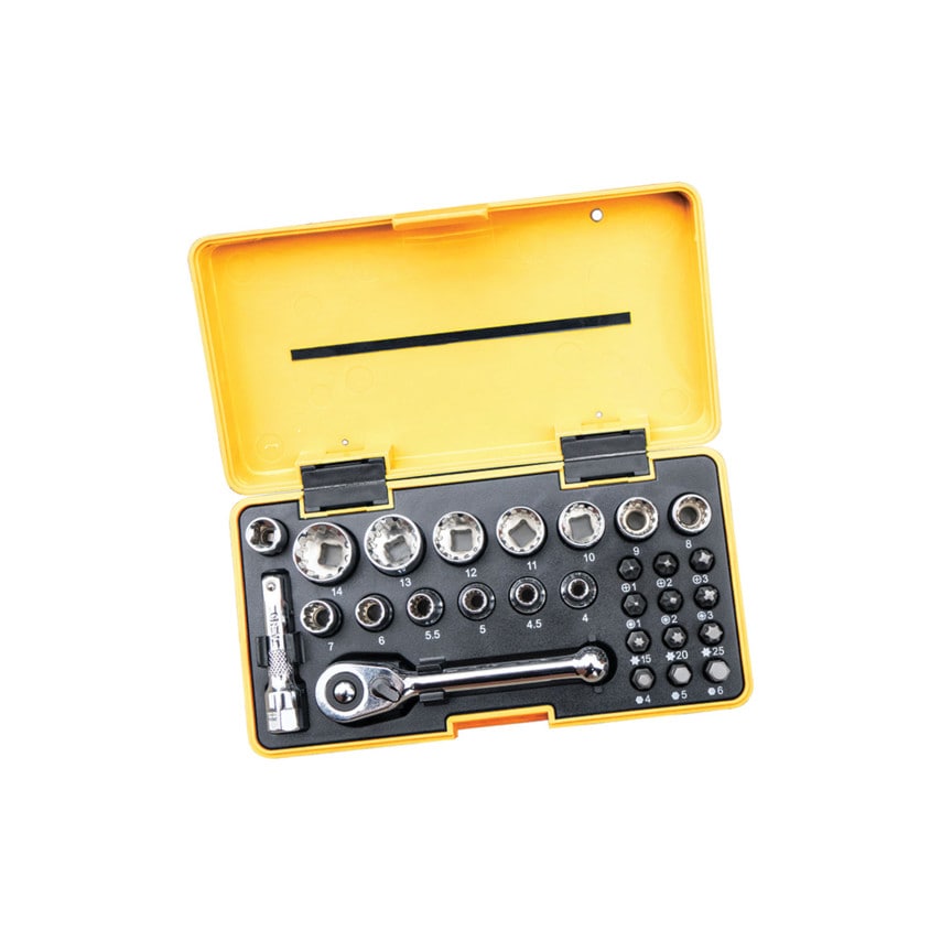 Pocket Socket Set 1/4in Drive