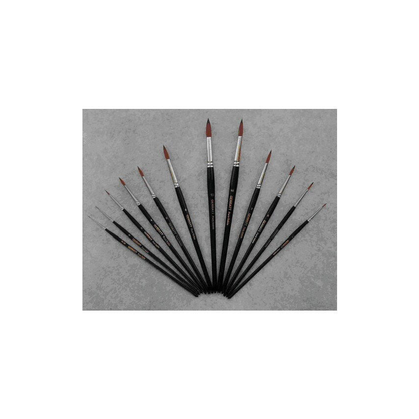 Point Sable Brush, Natural Bristle, No.3