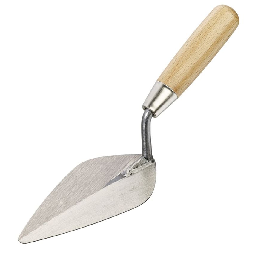 Pointing & Brick Trowel 150mm (6") London Pattern with Wooden Handle