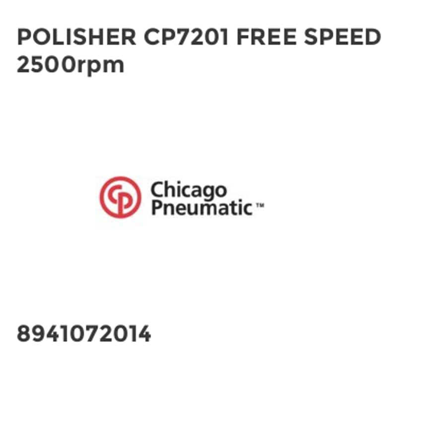Polisher CP7201 Free Speed 2500RPM