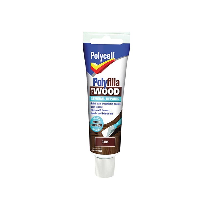 Polyfilla For Wood General Repairs Tube Dark 75g PLCWGRD75