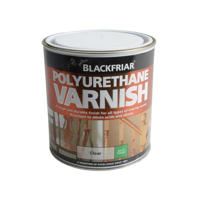 Polyurethane Varnish P101 Clear Matt 1 litre BKFPCMV1L