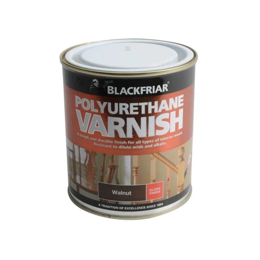 Polyurethane Varnish P70 Walnut Gloss 500ml BKFPVGW500