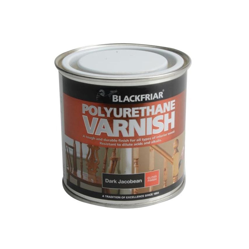 Polyurethane Varnish P85 Dark Jacobean Gloss 250ml BKFPVGDJ250