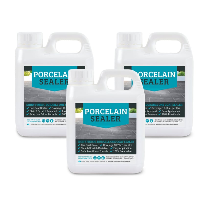 Porcelain Tile Sealer 1 Liter Pack of 3