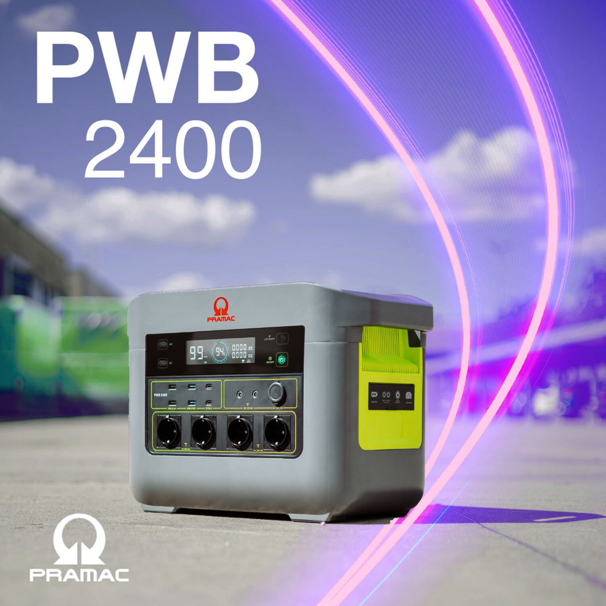 Portable Battery Pack 2kWh/230V/50Hz - PWB2400