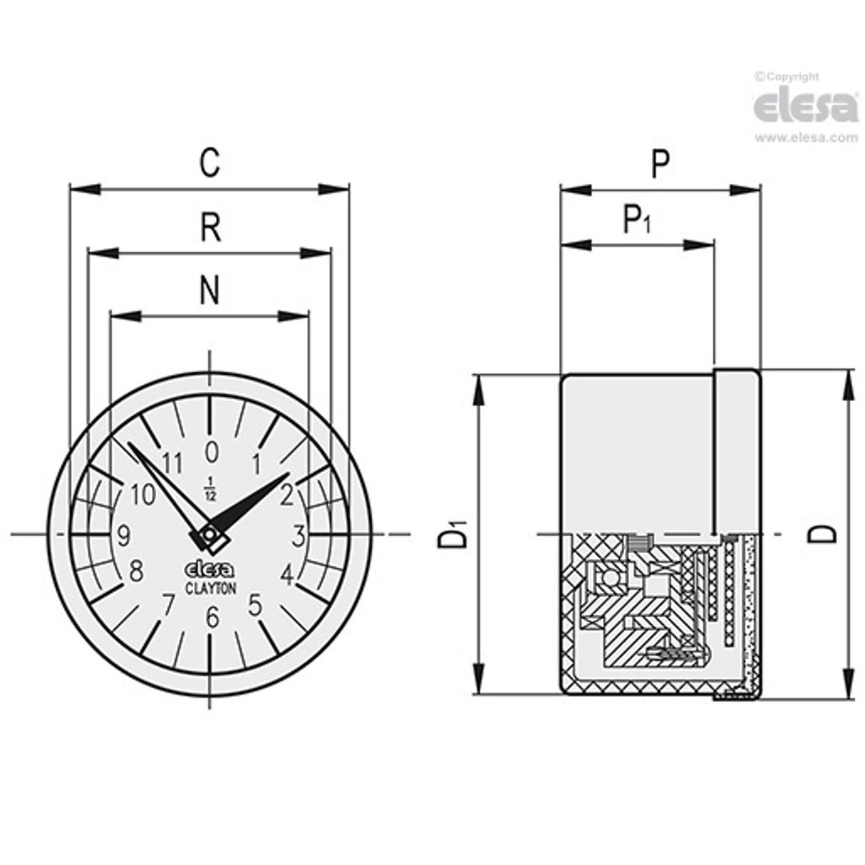 Position indicator-GA12-0010-S