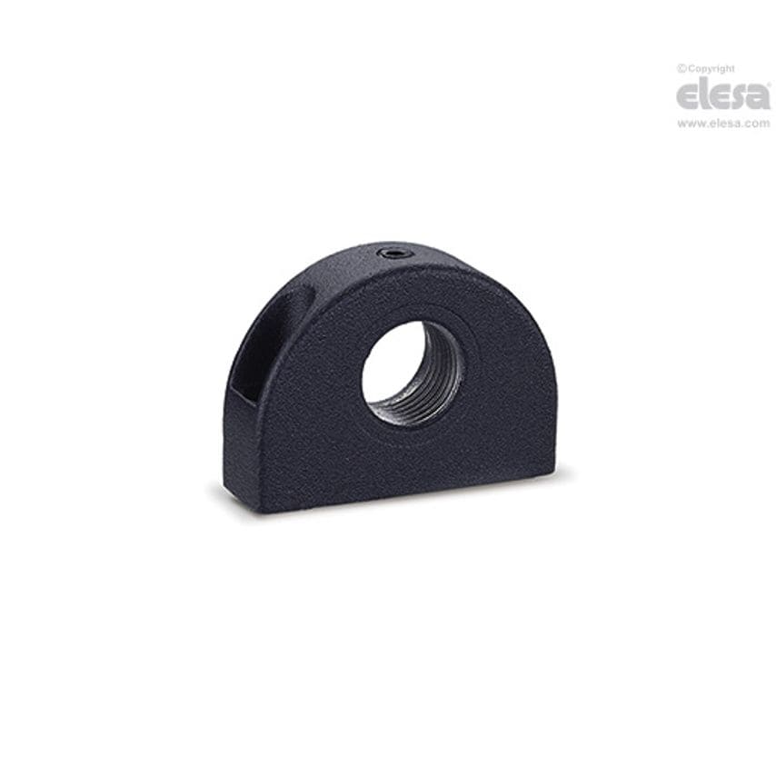 Positioning flange-GN 412.1-35-M12-1