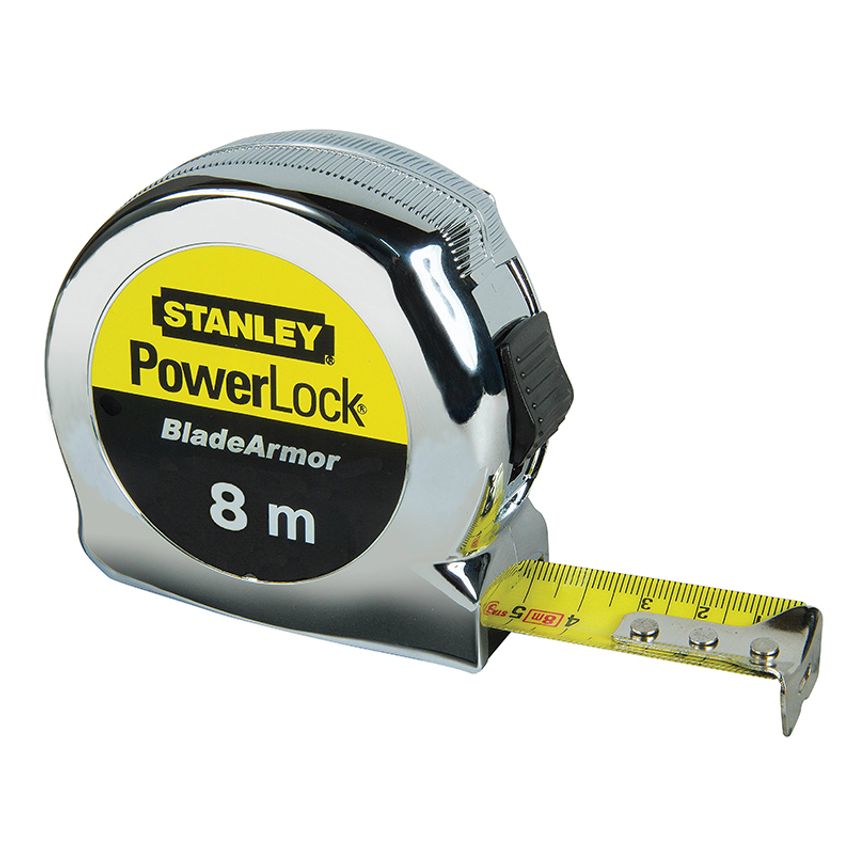 PowerLock BladeArmor Pocket Tape 8m (Width 25mm) (Metric only) STA033527