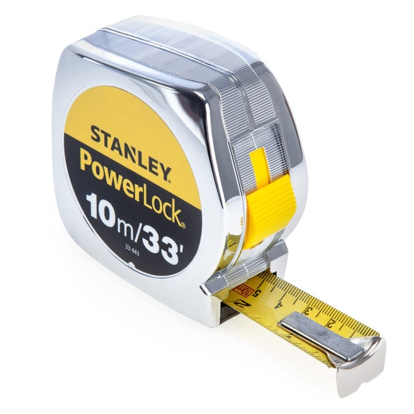 PowerLock Classic Pocket Tape 10M/33ft (Width 25MM) STA033443