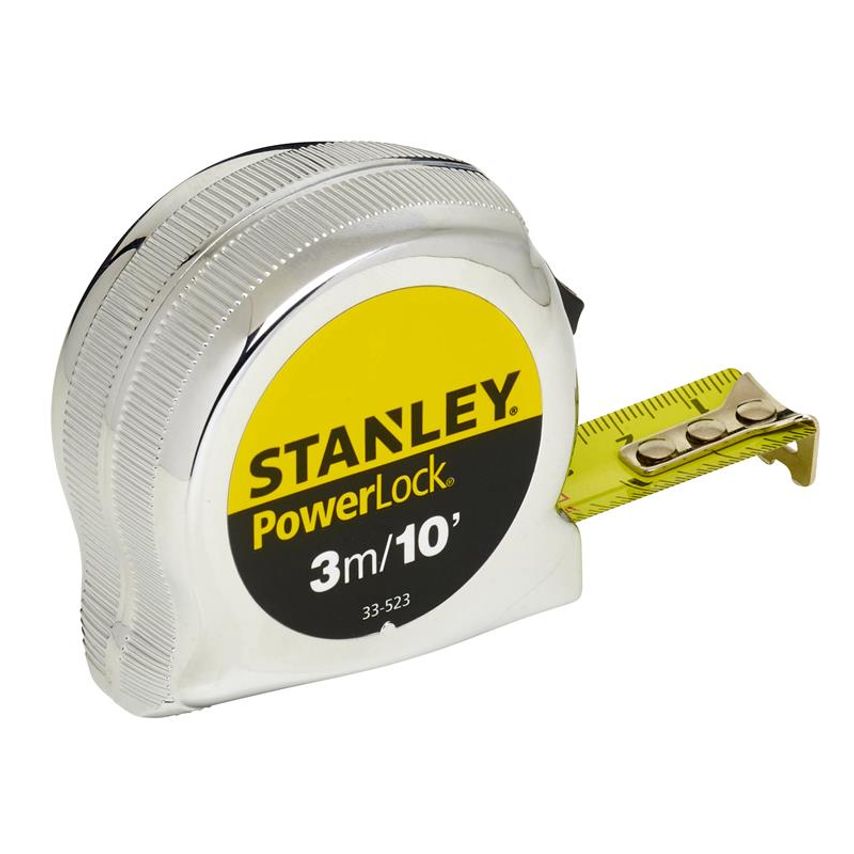 PowerLock Classic Pocket Tape 3m/10ft (Width 19mm) STA033523