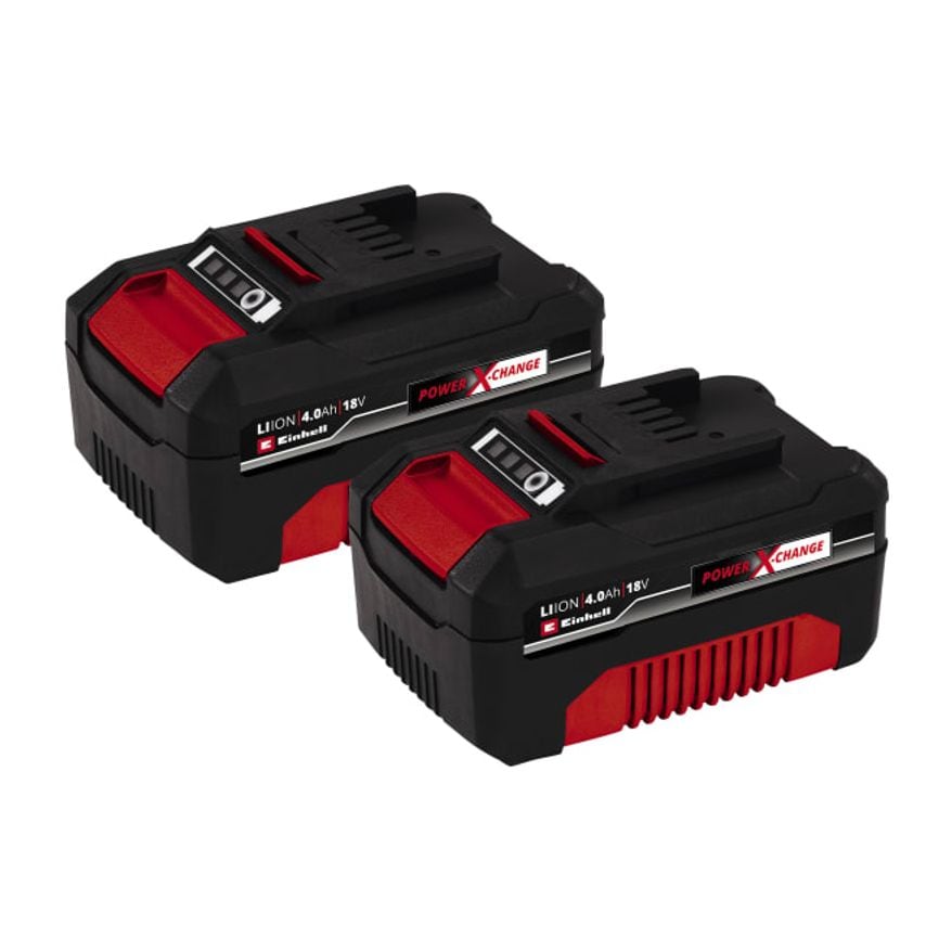 Power X-Change Battery Twin Pack 18V 4.0Ah Li-ion