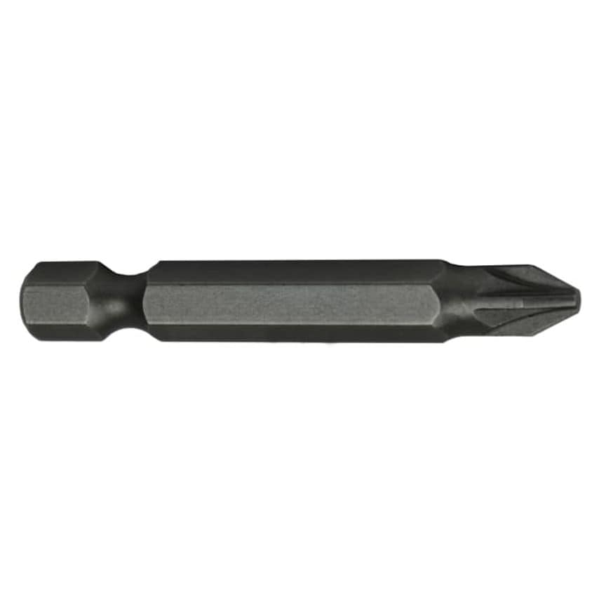 Pozi S2 Grade Steel Screwdriver Bits PZ2 x 50mm (Pack 3)