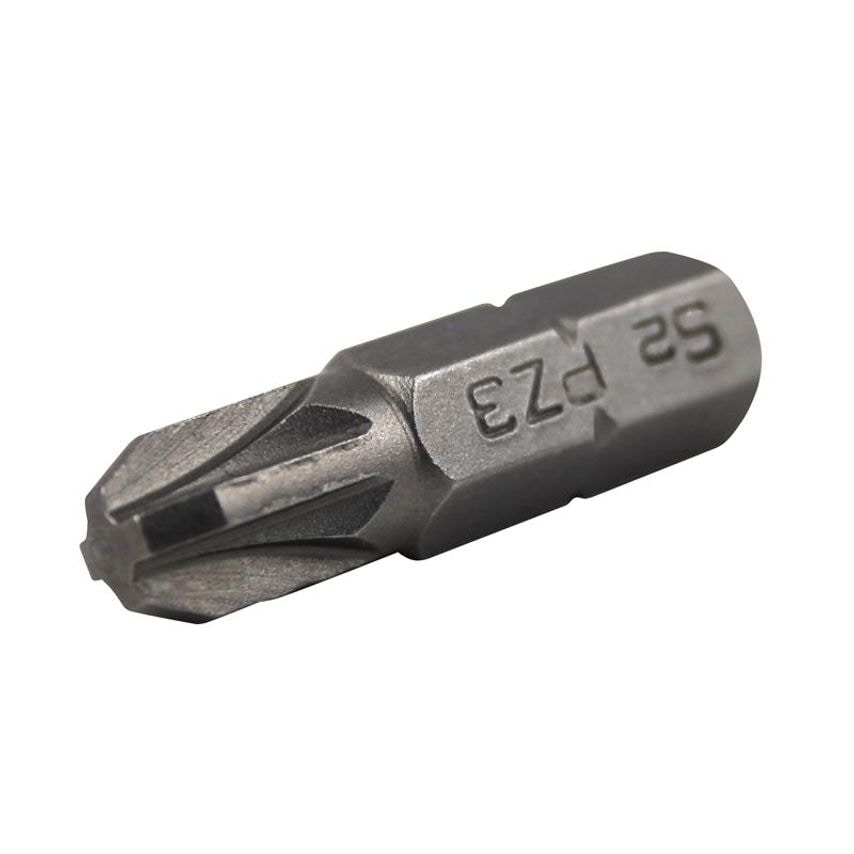 Pozi S2 Grade Steel Screwdriver Bits PZ3 x 25mm (Pack 3) FAISBPZ325