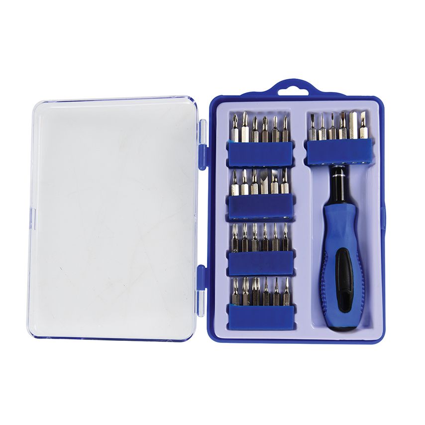 Precision Screwdriver Bit Set 31 Piece