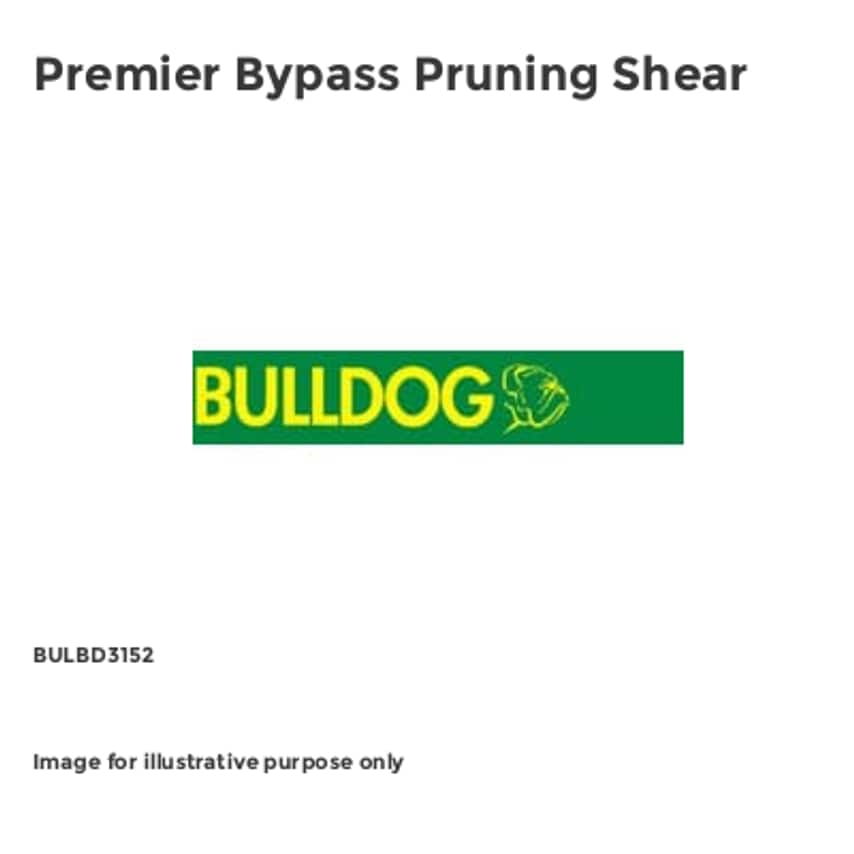 Premier Bypass Pruning Shear BULBD3152