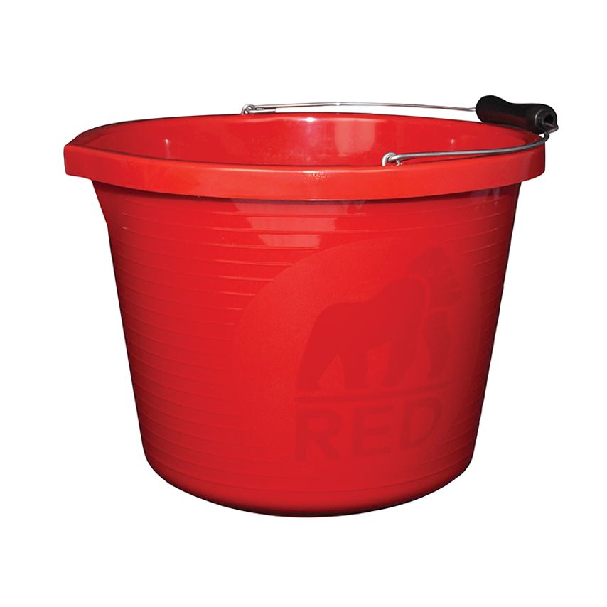 Premium Bucket 3 Gallon (14L) - Red