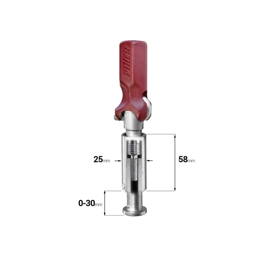 Pressure Lift Weldable Screws with Maxipress Handle - 14073