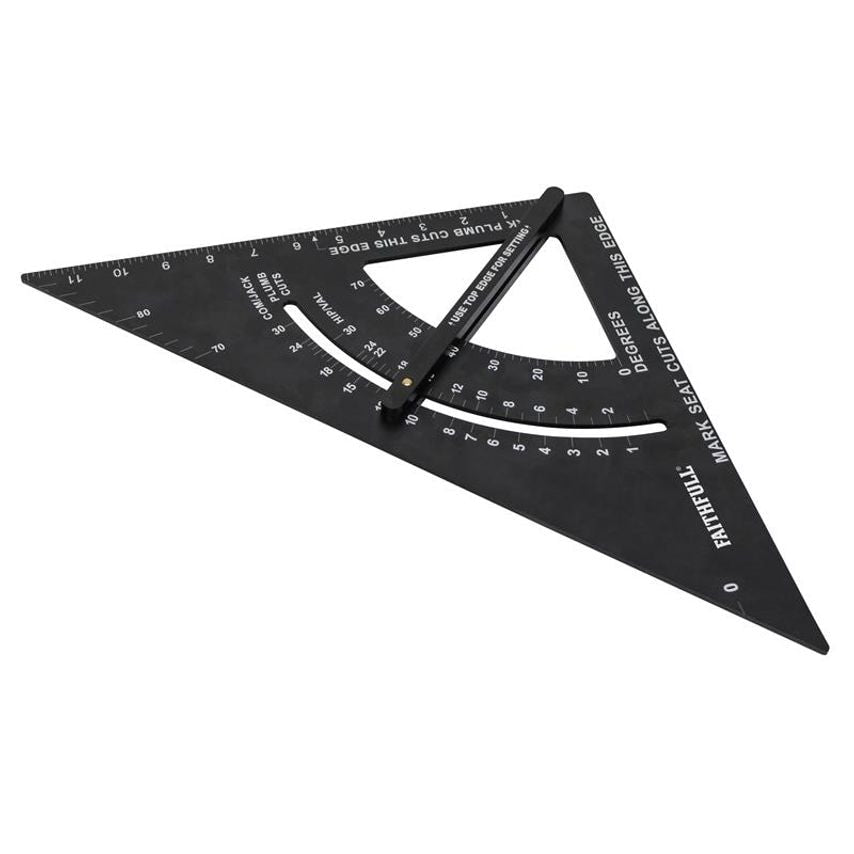 Prestige Adjustable Quick Roofing Square 300mm (12in) FAICSQA12CNC