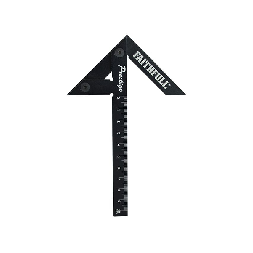 Prestige Centre Finder Gauge Black Aluminium 100mm FAICSQ10CNC
