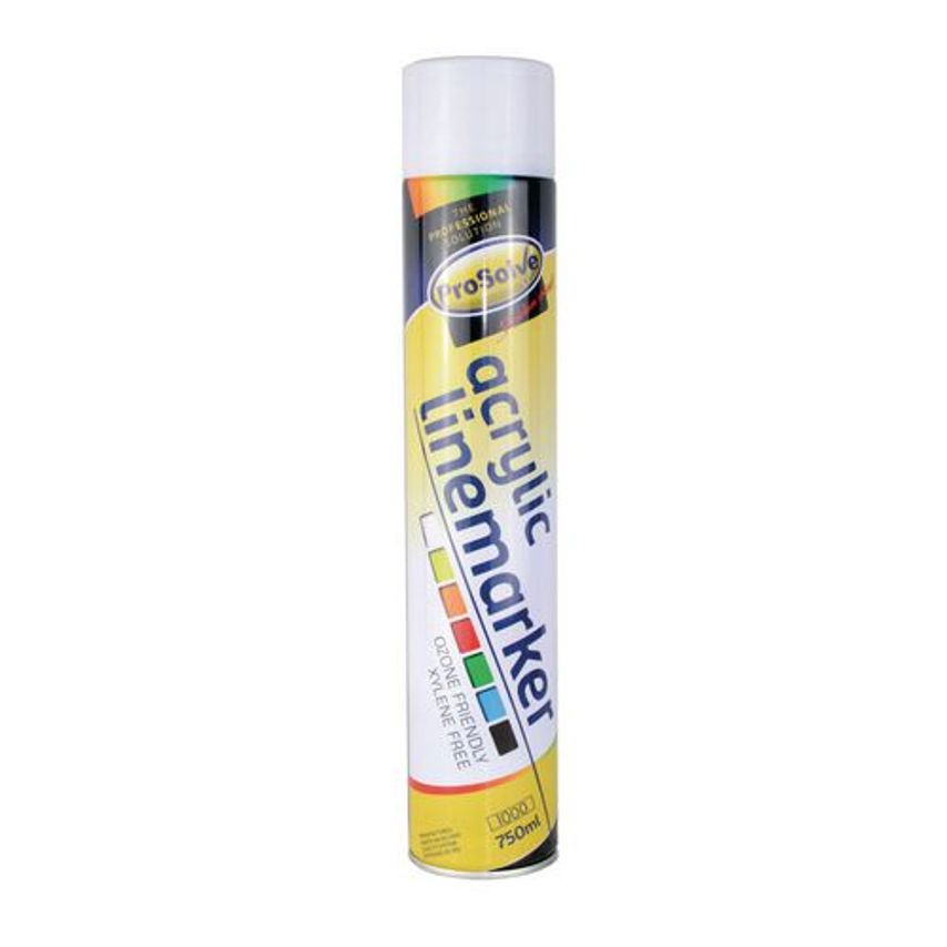 ProSolve Linemarking Spray Paint - Pack of 12 Description Line Marking Spray Paint White
