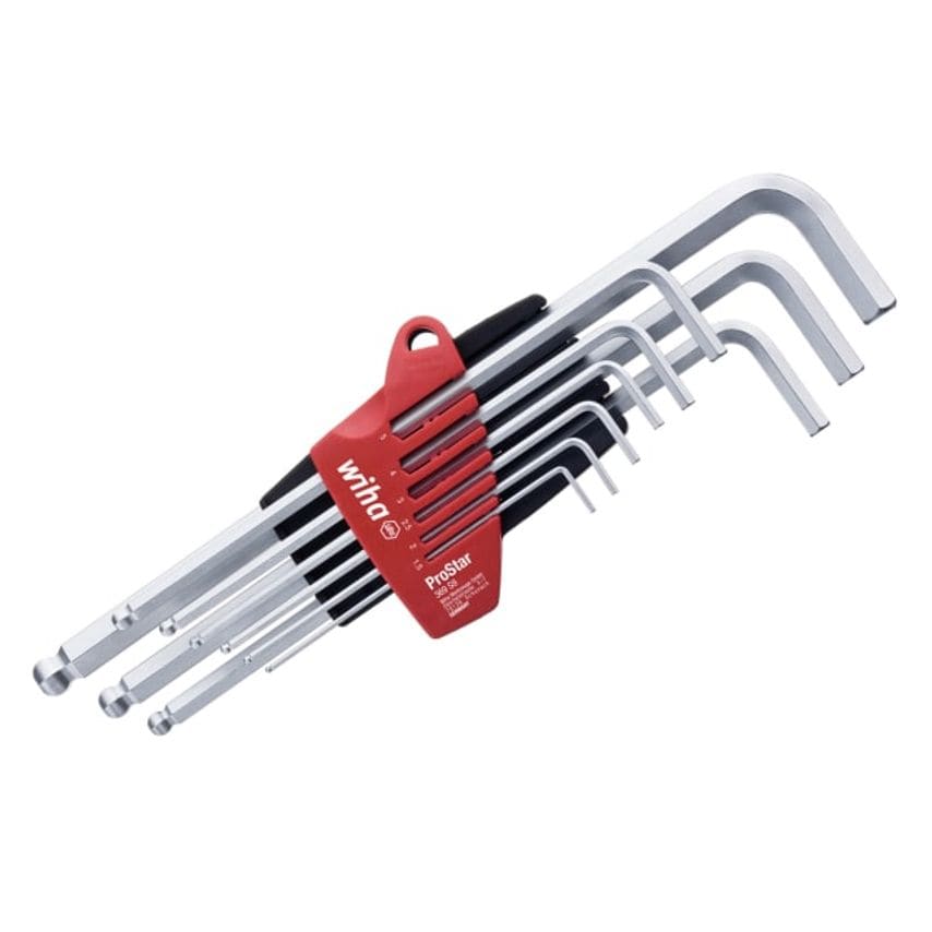 ProStar Hex Ball End L-Key Set, 9 Piece